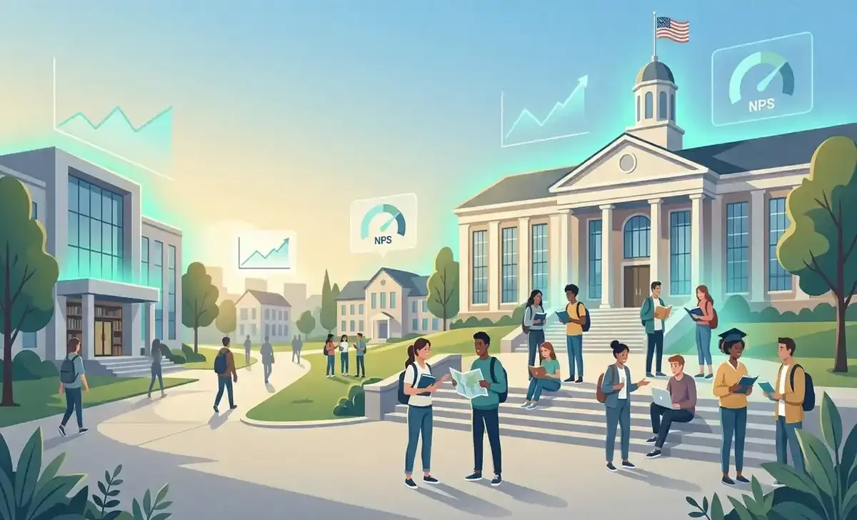 Universities and students representing higher education and democracy