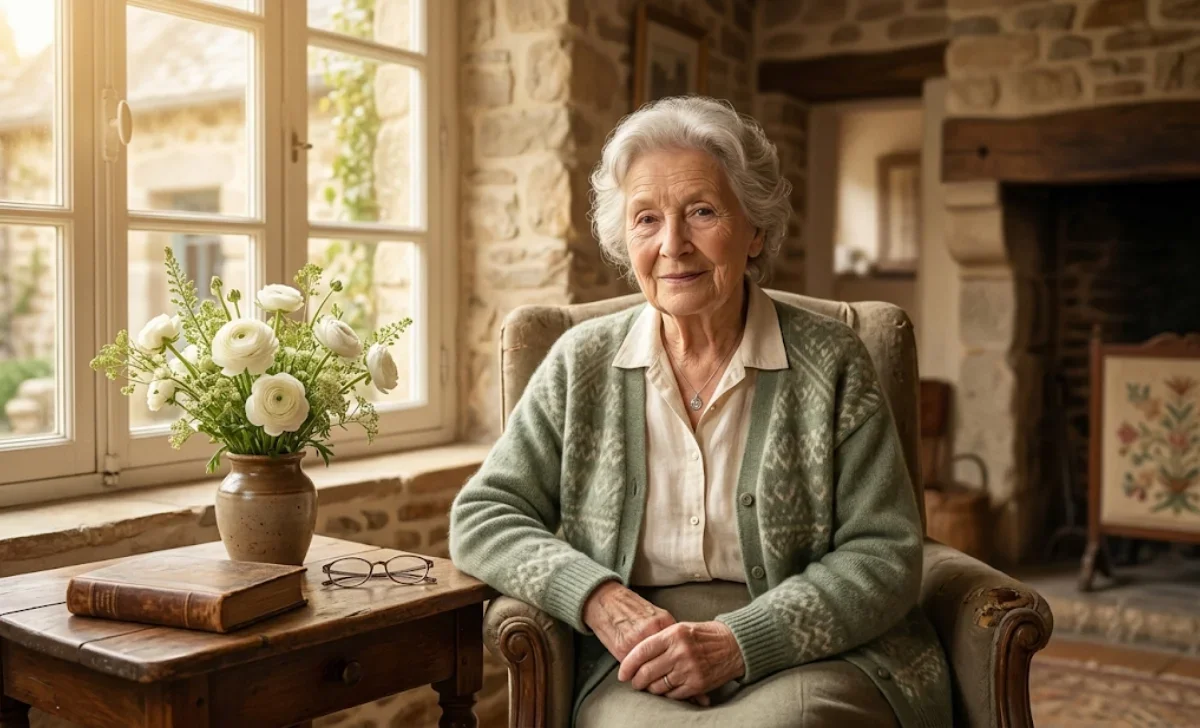 Jeannine Belleguic née Bleuzen, devoted family matriarch from Quimperlé Brittany