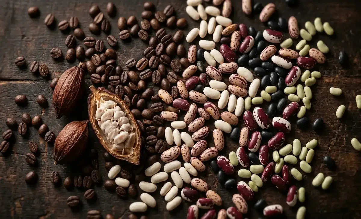 Assortment of premium beans