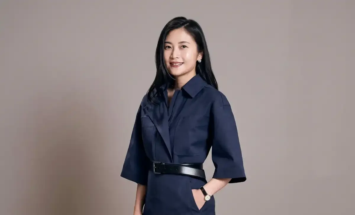 YouTrip founder Caecilia Chu speaking at a fintech event
